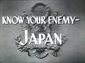 Know your enemy: Japan